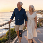 KneeAgain — Adjustable Open-Patella Knee Brace for Arthritis