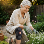 KneeAgain — Adjustable Open-Patella Knee Brace for Arthritis
